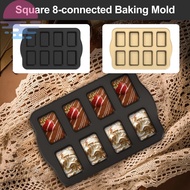 Mini Loaf Pan 8 Cavity Nonstick Small Bread Pan Carbon Steel Mini Brownie Pan Versatile Mini Bread L