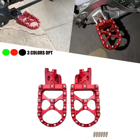 Motorcycle Footpeg Foot Pegs Pedals Rests For For HONDA CR CRF 125R 150R 250R 250X 450R 450X 250RX 4