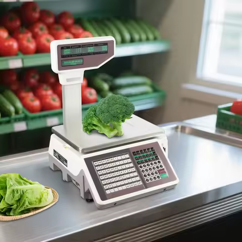 110-220V Double-side Display Multifunctional Label Printing Scale, Weighing Capacity 0.2kg/0.44lbs-3