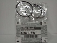 ชุดแหวนลูกสูบ NISSAN MARCH ALMERA NOTE HR12DE (อะไหล่แท้ NISSAN) รหัส 154