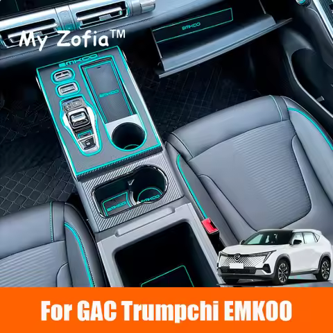 For GAC Trumpchi EMKOO 2023 2024 2025 Gate Slot Cup pad Door Groove Mat Non-slip Protective Interior