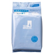 SEA BREEZE 爽身濕紙巾 清新皂香 全身用  30張  1包