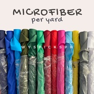 Microfiber Fabric (Water Repellent) [Sold Per Yard] Bag Tela Textile