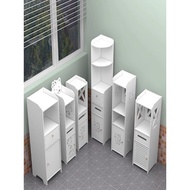 [48H Shipping] 18cm Bathroom Gap Storage Cabinet Bathroom Floor Rack Toilet Side Cabinet Toilet Wash