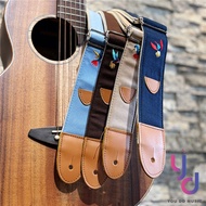 A aNUENUE Hummingbird Embroidery Strap Thickness Optional Wool Fiber Material Can Hold Pick Electric