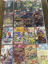 Switch games ns 瑪利歐製造  超級瑪利歐兄弟u  惡魔城周年紀念合集  魂鬥羅周年紀念合集  忍者神龜合集  忍者神龜復仇   Super mario 3d world  鬼屋2 鬼屋