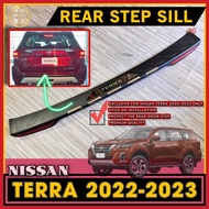 ✿❉☒ALL NEW NISSAN TERRA 2022-2023 REAR STEP SILL (nissan terra 2023 accessories)