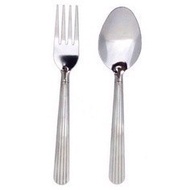 Sudu dan Garfu 12 pcs / Fork and spoon 12 pcs High Quality food grade Tebal 1.5mm Stainless Steel Ca