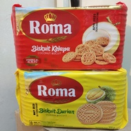 Roma COCONUT and DURIAN BISCUIT 300 GR - ROMA BISCUIT