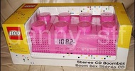 市場罕有🌟正版 全新 LEGO® 樂高 粉紅色 Pink Stereo CD Boombox 多功能 Player 收音機 收藏之選