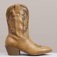 Women's Mid Boots, Bohemian Style, Vintage American, Bohemian, Western Boots, Coachella Festival, Pa