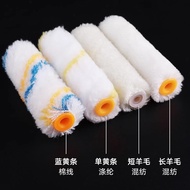 Thumb Roller Brush Mini Corner Roller Core Yellow Blue Strip Blended Cotton Roller Core Paint Paint 