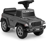 INFANS Kids Ride On Push Car, Licensed Jeep Foot-to-Floor Sliding Toddler Toy with Engine Sound, Hor