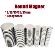 Round Magnet Disc Neodymium Magnet Various Size 8/10/15/20/25mm Multipurpose Magnet