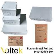 Pull Box with Cover Metal gauge 18 Distribution gutter box size 6 to 12 inch depth 4 to 6 inch VLT