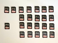 64GB SD Card | SanDisk Extreme Pro  記憶卡 32張