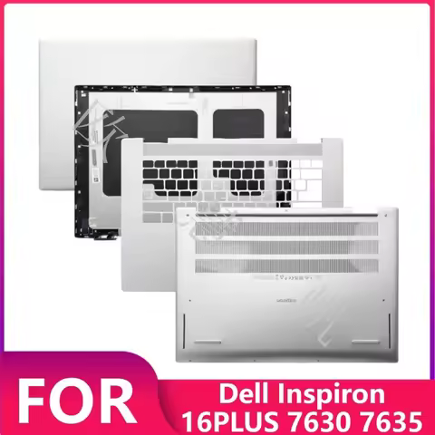 T New Laptop Cover for Dell Inspiron 16PLUS 7630 7635 LCD Back Cover Palmrest Upper Cover Bottom Cas