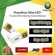 Proyektor Mini Proyektor HP Portable LED Proyektor Mini Projector HP