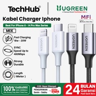 Ugreen MFI Charger Cable for iphone 11 12 13 14 Pro Max USB C to Lightning PD Fast Charging 20W-60W