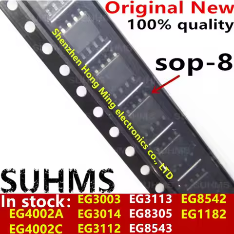 (10piece) 100% New EG3003 EG3014 EG3112 EG3113 EG8305 EG8543 EG8542 EG1182 EG4002A EG4002C sop-8 Chi