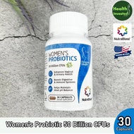 <NutraBlast> Womens Probiotic 50 Billion CFUs 30 Capsules โปรไบโอติกสำหรับผู้หญิง