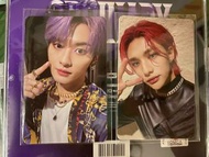 Stray kids SKZ Oddinary jewel case 黃鉉辰 李旻浩小卡