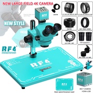 RF4 RF-7050 Industrial Trinocular Microscope 7X-50X Zoom Electron Large-field Microscope For Mobile 