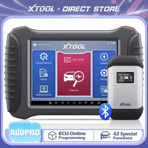 XTOOL A80PRO ECU Programming Tool Diagnostic Tool Key Programming Automotive Scanner 42+ Resets Topo