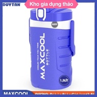 [1.5 Liter BOTTLE] DUY Tan MAXCOOL Thermos BOTTLE 1 L.5 Liter - Work Ice BOTTLE - Ice Shift - 1.5 Liter Plastic Ice BOTTLE - BOTTLE SPORT