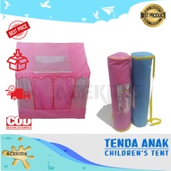 Tenda Rumah Bermain Anak Ukuran Besar Gambar Hello Kitty dan Frozen - 7008