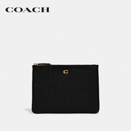 COACH กระเป๋าถือรุ่น Pouch 28 สีดำ CJ868 B4/BK