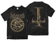 . Kaos BEHEMOTH Inverted cross Premium tshirt Behemoth black metal