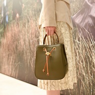 ESFOLAR Genuine Leather Mini Bucket Handbag EA-190022