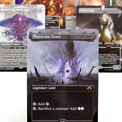 TSR MH3 C21 HOLO10-001 magical cards Ocelot Pride Tcg proxy Ulamog the Defiler Emrakul, the World An