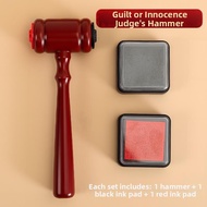 Funny Creative Judge Gavel DIY Stamp for Student Journal