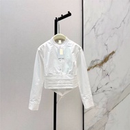 Z0LM Alaia Spring Summer Women's High-End Fashionable Design Shirt