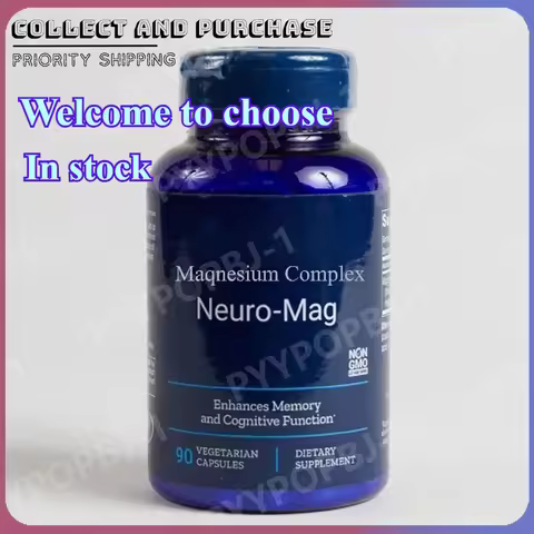 Men and WomenMagnesium Complex Dietary Supplement Vegetarian Capsules for Daily Wellness 90 Capsules