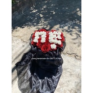 Mother's emulsion bouquet (18 emulsion wax flowers)