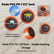 1.5 inch Pvc/ Wheel - Bearing Wheel Only - 1.5 inch Wheel Only