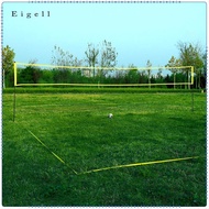 Eigell Volleyball Set Portable Volleyball Net Set Pump Carry Bag Volleyball Complete