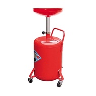 Portable 18 Gallon ( 68 Liters ) Oil Waste Draining Tank Dolly Funnel Lift Drum Pan model 40550