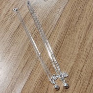 Silver 990 bracelet & anklet