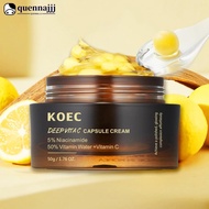 QUENNA Deep VC Transparent Gel Capsule Cream Anti-Wrinkle Hydrating Revitalizing Brightening Niacina