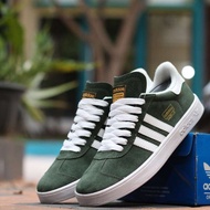 Adidas GAZELLE ARMY Blackwhite Shoes made in vietnam