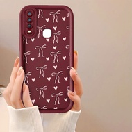Bowknot Heart Phone Case For VIVO Y17 Y11 Y15 Y12 Y12i Y3S 1901 1902 1904 Y17S Y16 Y15S Y15A Y01 Y9S