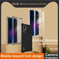 for HTC U24 Pro - Imak Four Corner Airbag Shockproof TPU Soft Phone Case