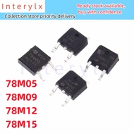 5pcs/lot L78M05CDT 78M05 TO252 7805 750mA 78M09 78M12 78M15 Patch TO-252 Three-End Voltage Regulator
