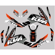 3m decal ktm duke 200,250,390