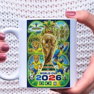 Fifa Brazil 2026 World Cup Ball Mug Design