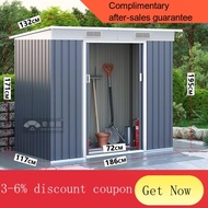 YQ54 Outdoor Tool Room Garden Storage Room Iron House Container Yard Outdoor Sundries Storage Cabinet Movable Board Room
